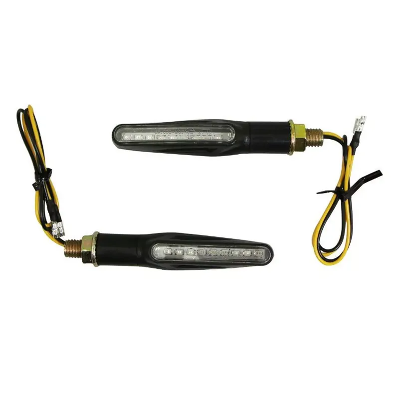 Achat Immédiat Clignotants séquentiels Avoc Sagae 9 LED transparent noir