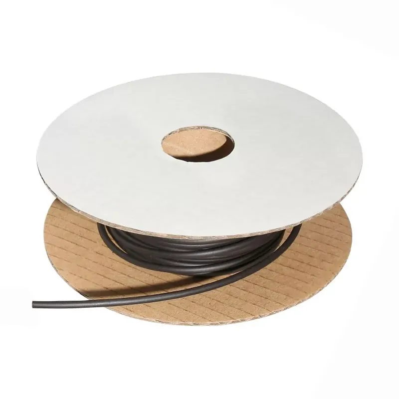Gaine thermorétractable – 1.6mm à 0.8mm Le mètre / Noir Populaire