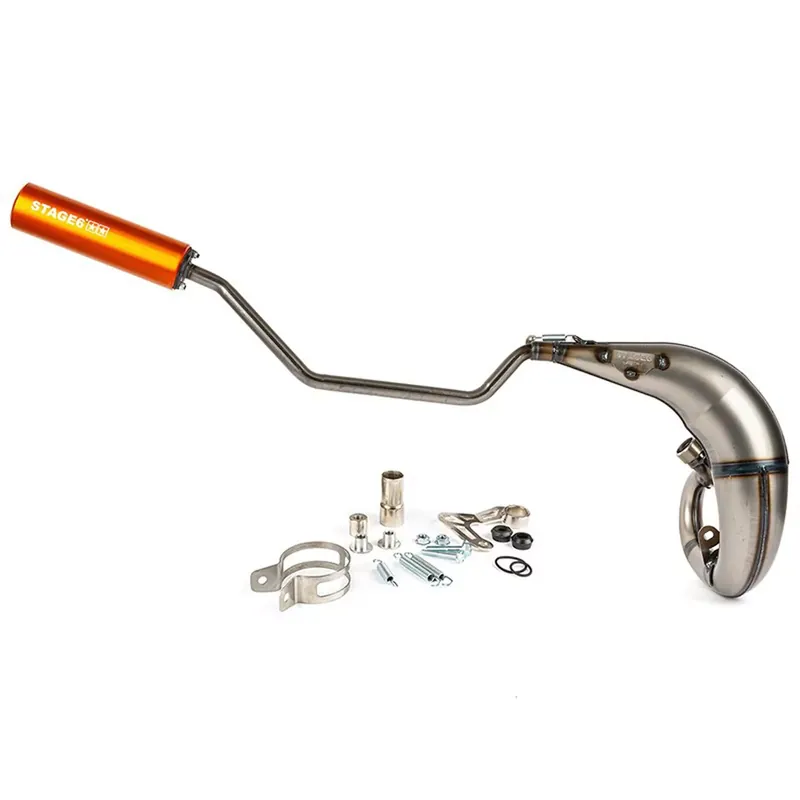 Pot Passage Haut Droit Sherco SE / SM 50 / 77cc – Streetrace CNC Orange Stage6 Acheter Direct
