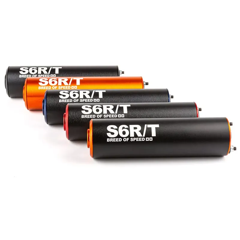 Commander Vite Silencieux de pot Mécaboîte – Stage6 R/T Passage Droit Noir / Bleu / Orange / Rouge Noir