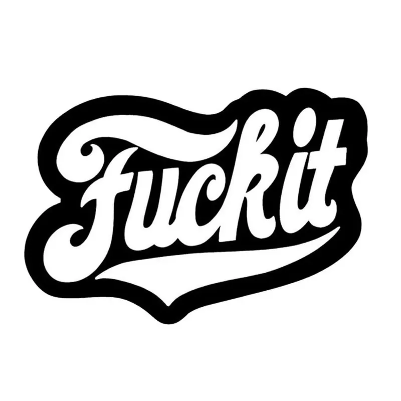 Autocollant / Sticker – LETHAL THREAT Mini Vilain Fuck It 6 x 8cm Meilleur Choix