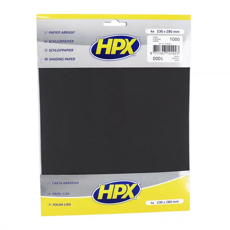Offre Du Jour Pochette Papier à Poncer – HPX P1000 230 x 280 mm