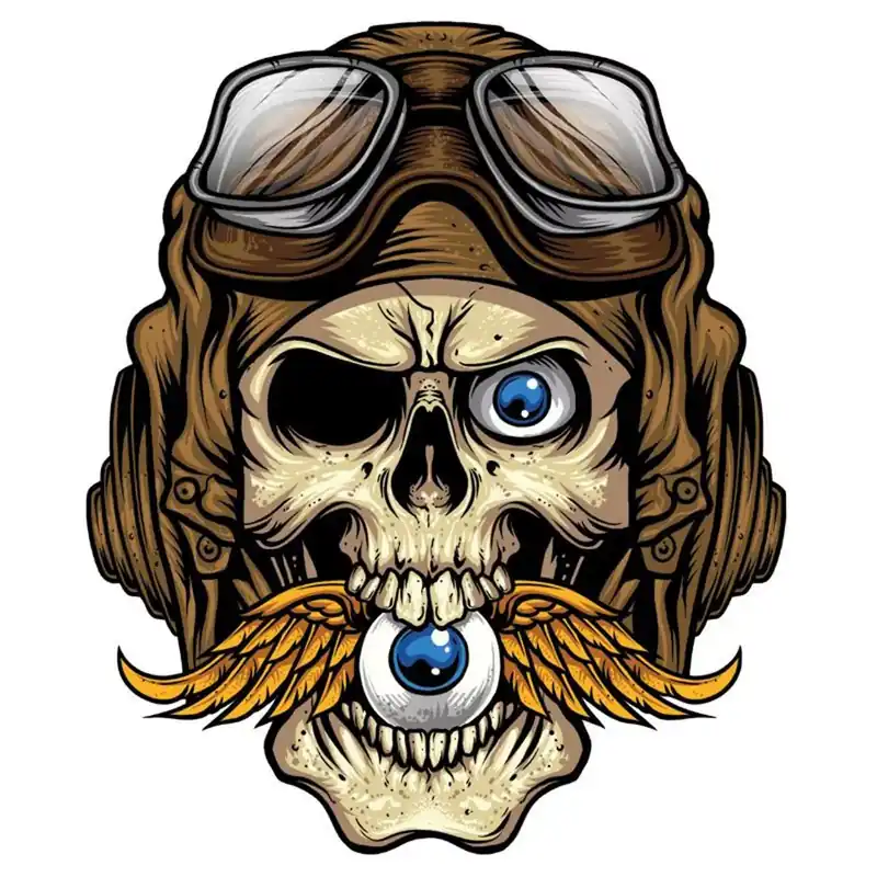 Autocollant / Sticker – LETHAL THREAT Mini Eye For An Eye 6 x 8cm Nouvelle Collection