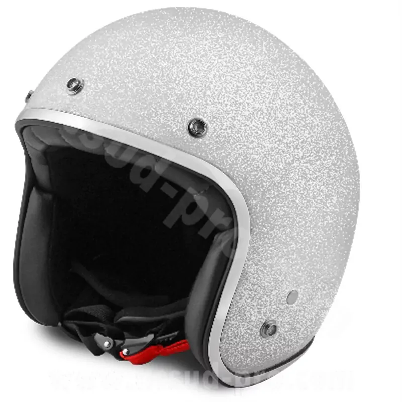 Soldes Casque Jet – NOEND Tribute Glitter White XL
