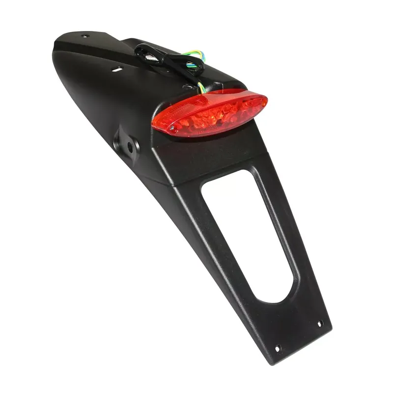 Support de plaque / bavette avec feu arrière à leds Rouge – Replay Nouveauté