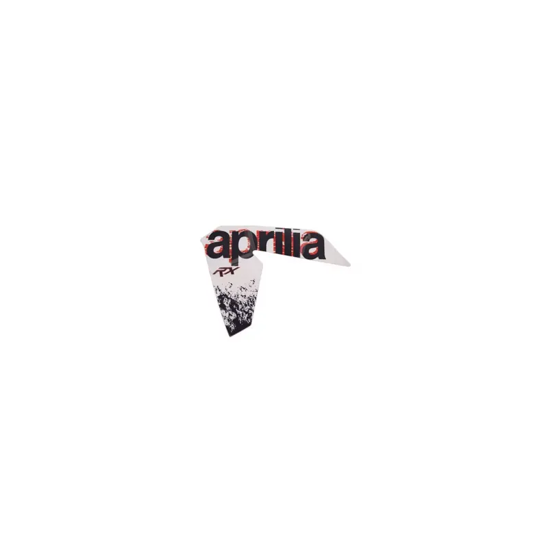 Prix Choc AUTOCOLLANT/STICKER/DECOR RESERVOIR GAUCHE ORIGINE PIAGGIO APRILIA 50 RX, SX 2011/