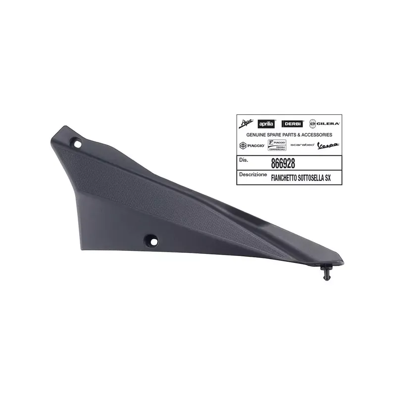 Offre Spéciale COUVERCLE ARRIERE GAUCHE ORIGINE PIAGGIO 50 GILERA SMT, RCR 2011/2017/DERBI SENDA 2010/2017
