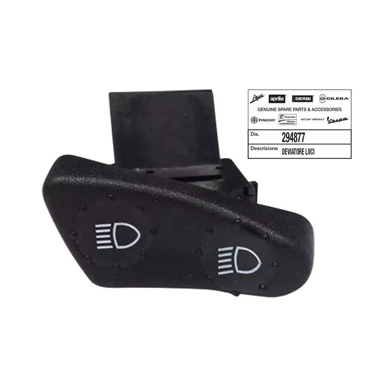 Bouton commutateur code phare d'origine Piaggio Vespa LX GTS 50cc 125cc 300cc Prix Cassé