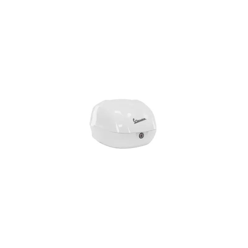 Offre Du Jour TOP CASE 32L ORIGINE PIAGGIO 50-125 VESPA PRIMAVERA/SPRINT 2013/ BLANC 544 (SANS DOSSERET)