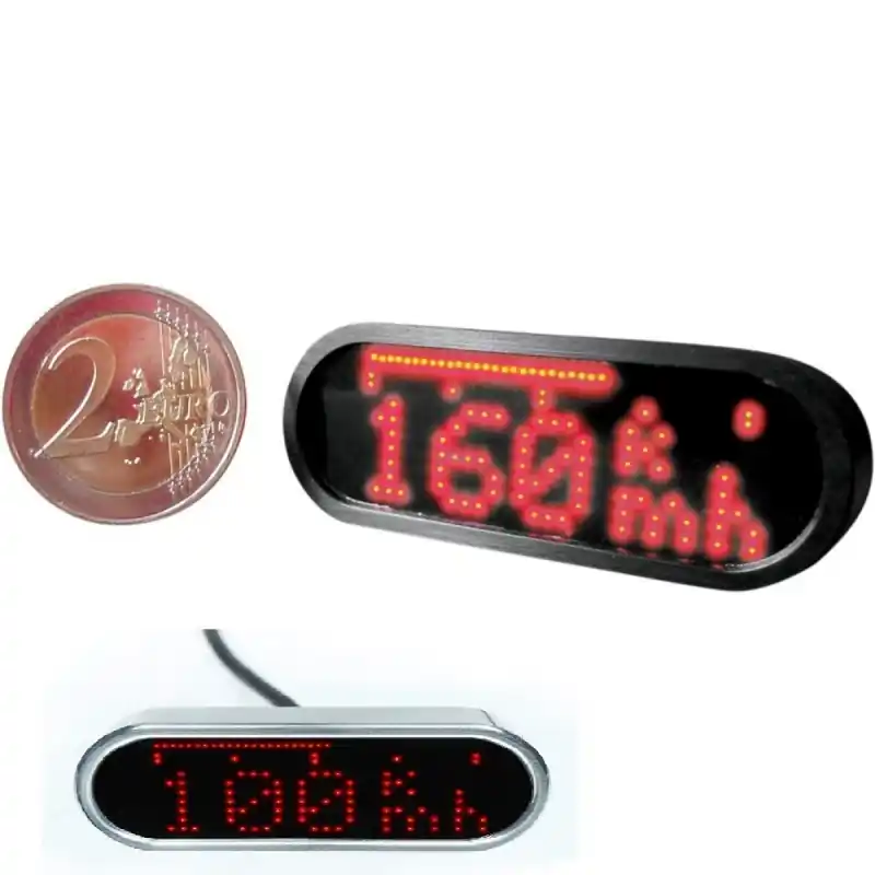 COMPTEUR MOTOGADGET MOTOSCOPE MINI SPEEDO KM/H - NEUF - Quantité Limitée