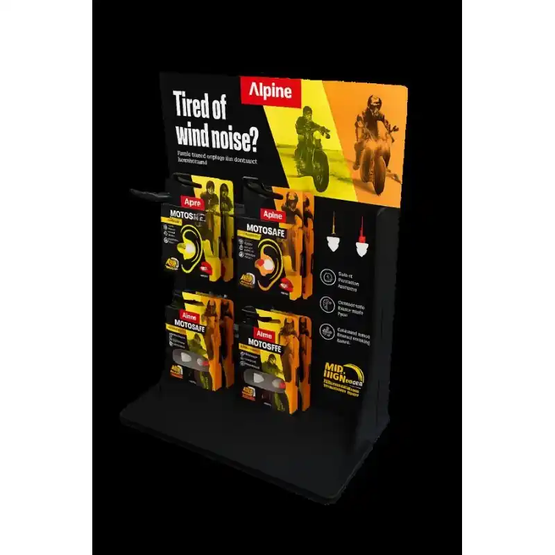 Expédition Rapide DISPLAY MOTOSAFE PRÉ REMPLI 10 TOUR / 5 SPORT / 5 DUO PACK