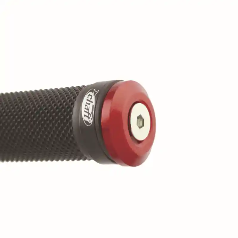 EMBOUTS DE GUIDON UNIVERSEL ROUGE Commander Vite