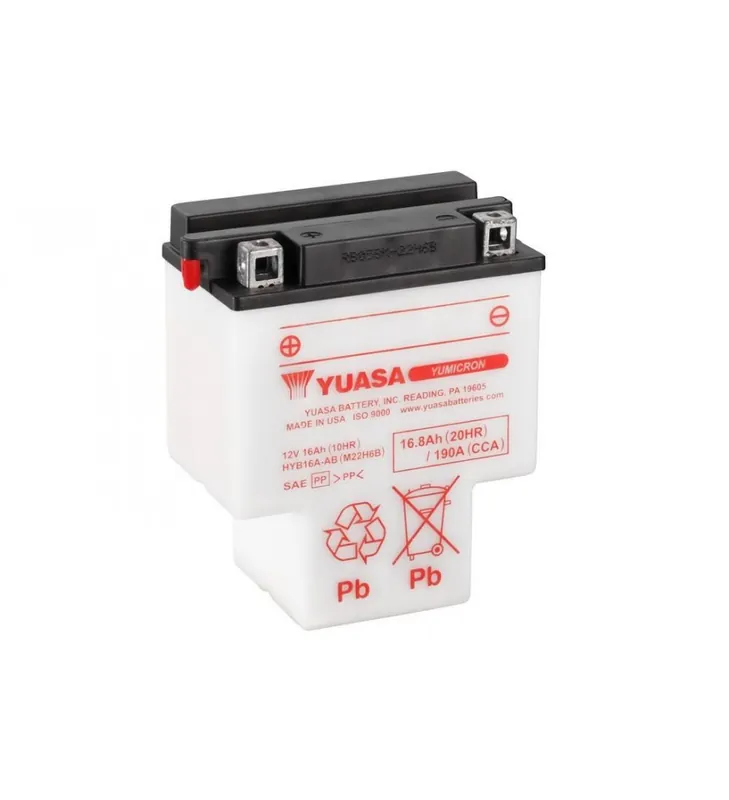 BATTERIE YUASA HYB16A-AB CONVENTIONNELLE Seulement Aujourd&rsquo;hui