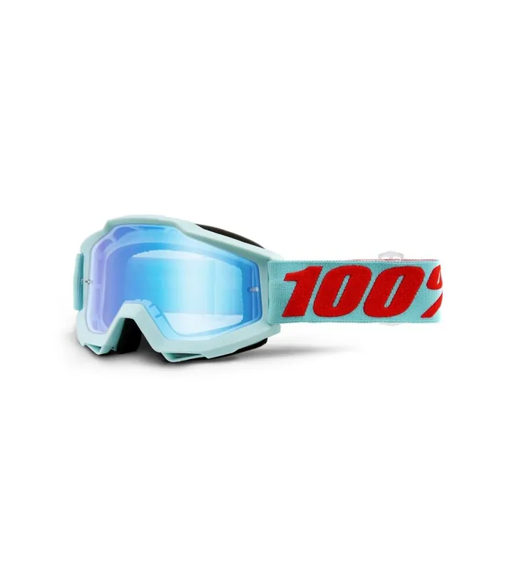 Remise LUNETTE ACCURI GOGGLE 100% BLEU MALDIVES // MIRROR