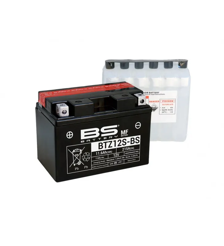 Remise BATTERIE BS BTZ12SBS
