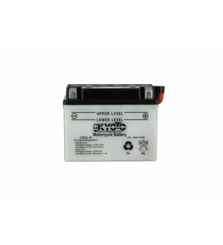 Livraison Express BATTERIE KYOTO YB4LB LIVREE AVEC PACK ACIDE