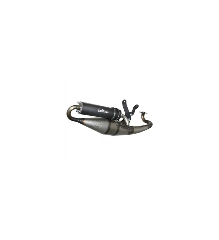 Meilleur Choix POT SCOOT LEOVINCE TT BLACK POUR PIAGGIO 50 AP 2012 APRILIA SR MOTARD