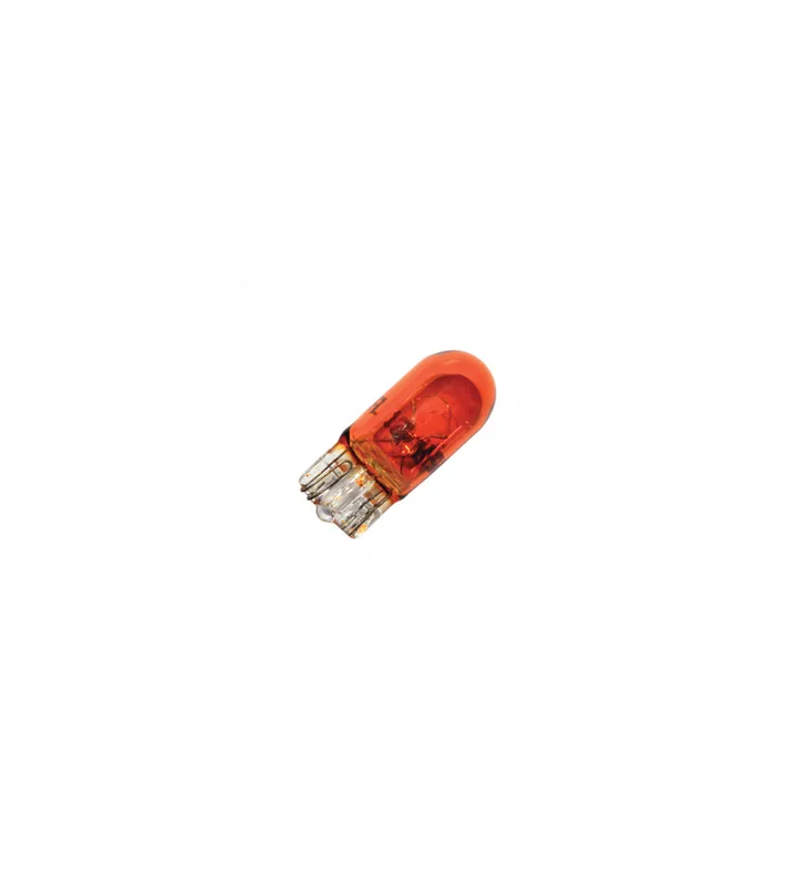 LAMPE 12V 5W NORME W5W CULOT W2,1x9,5D WEDGE ORANGE Nouvelle Collection