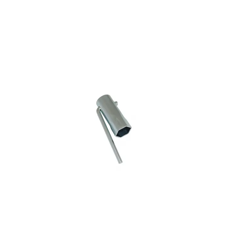 CLE A BOUGIE BUZZETTI 21MM L 64MM EN TUBE RENFORCE AVEC MANCHE PLIABLE Quantité Limitée