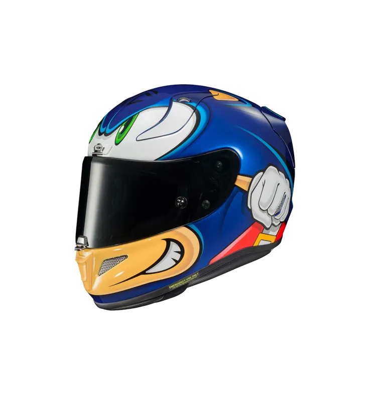 CASQUE ROUTE HJC RPHA 11 SONIC SEGA TAILLE S norme 2205 Prix Bas