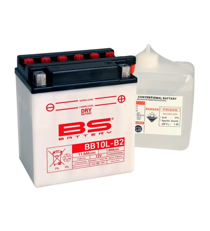 Offre Du Jour BATTERIE BS DRY BB10L-B2 AVEC PACK ACIDE