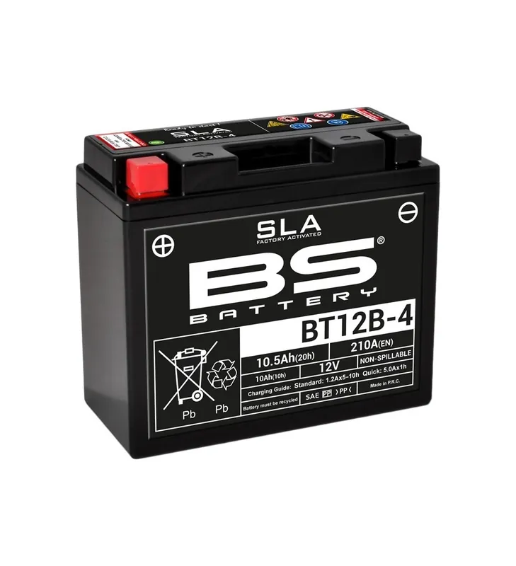 Batterie BS BT12B4 (EQUIVALENT A BT12B-BS ) ACTIVE USINE Commande En Gros