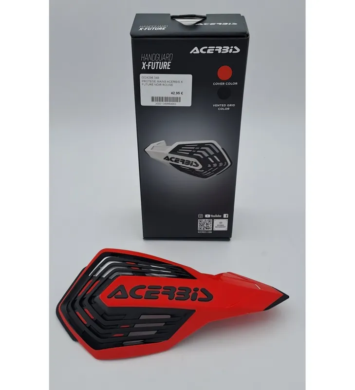 Petit Prix PROTEGE MAINS ACERBIS X FUTURE NOIR ROUGE