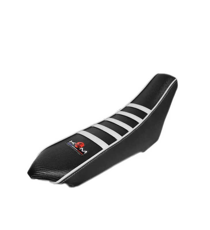 Soldes HOUSSE DE SELLE KRM BLANCHE ET NOIR RIEJU