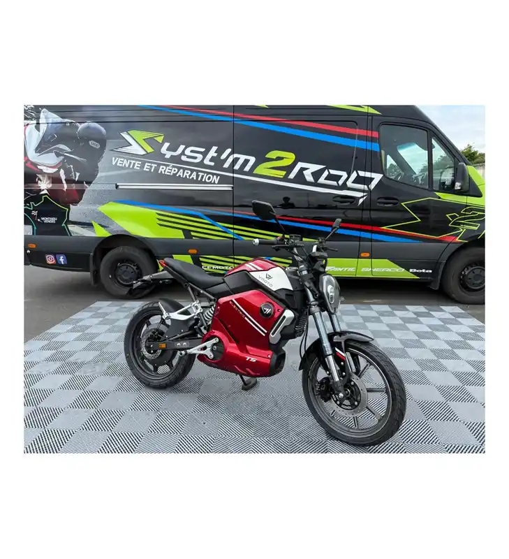 Affaire À Saisir MOTO SUPER SOCO TSX ROUGE V2 ELECTRIQUE