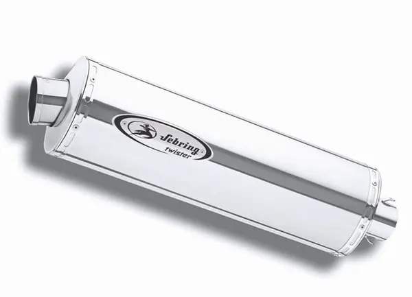 Petit Prix Sebring silencieux Twister alu avec cat pour Honda CBF600 2004/2007