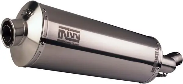 Meilleur Choix MIVV Sportline silencieux ovale inox pour Suzuki SV650 N/S 2003