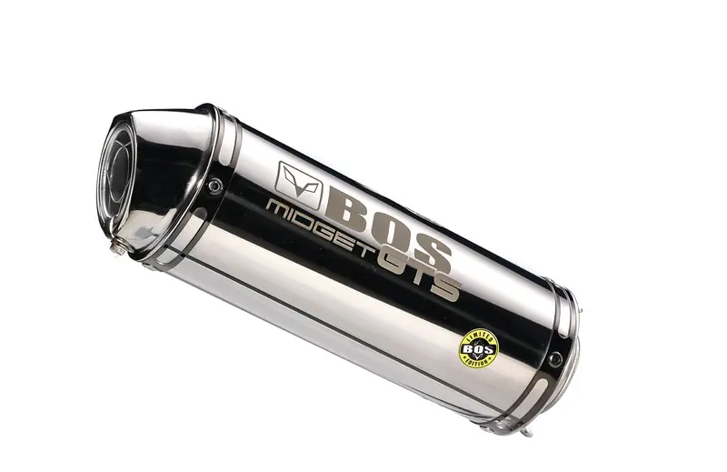 Bos silencieux Midget Hyper inox poli pour Honda 600 Hornet 2007/2010 Offre Limitée