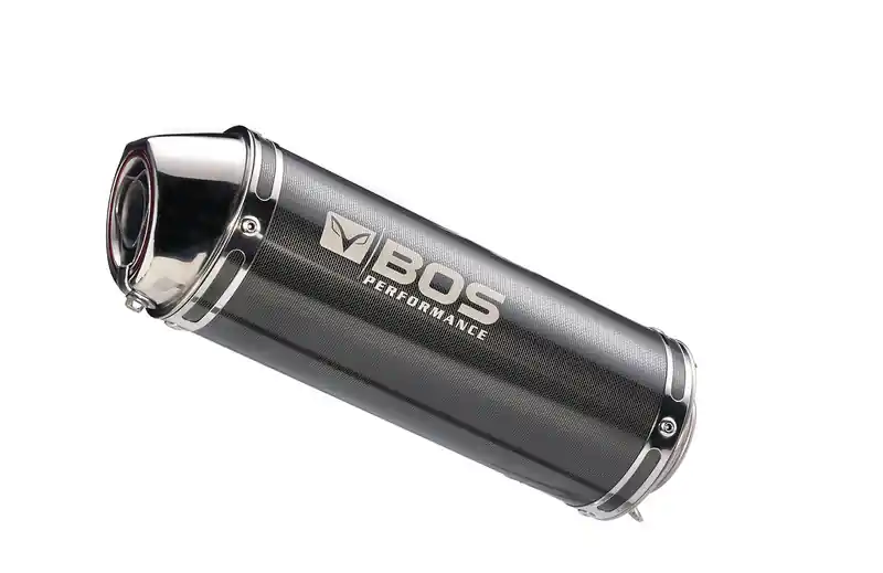 Vente Flash Bos silencieux Midget Hyper inox look carbone Honda 600 Hornet 2007…
