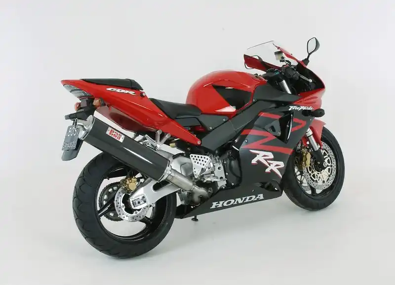 Meilleure Vente Bos silencieux Ovale 120 INOX look Carbone pour CBR900RR 2000-2005