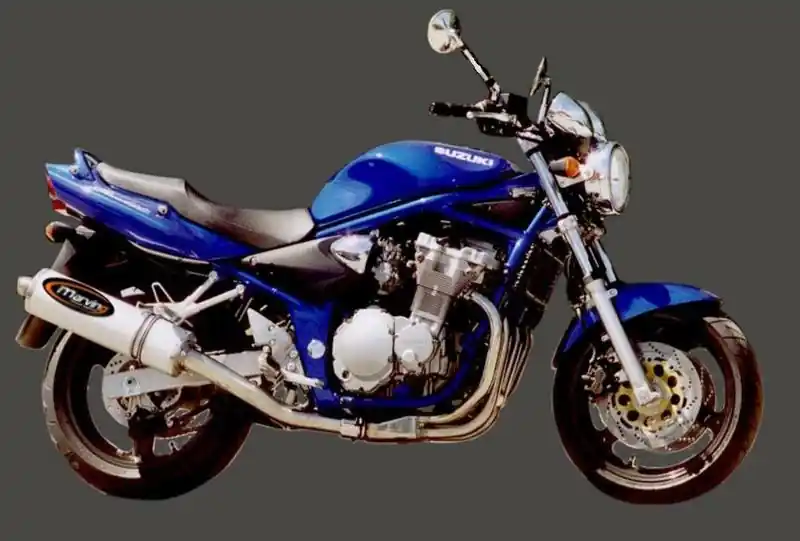 Petit Prix Marving silencieux Big Ovale alu pour Suzuki 600 Bandit 2000/2004