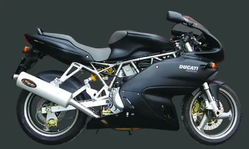 2 Silencieux Marving Superline ovales alu pour Ducati 900 SS ie Remise