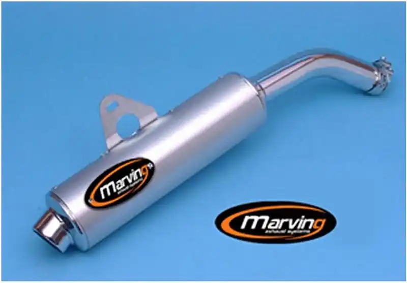 Acheter En Ligne Marving silencieux chrome/alu pour Suzuki RF 900R