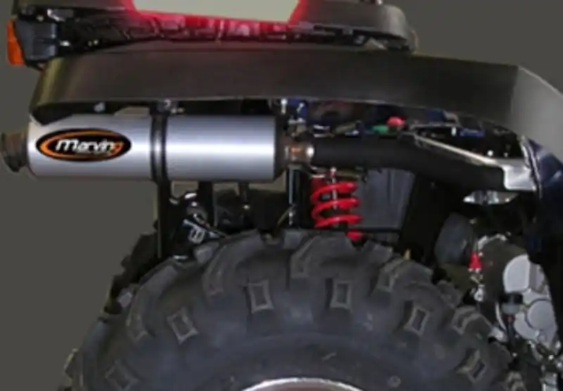 Achat Immédiat Silencieux Marving alu rond pour quad Polaris Sportsman 700 2004>