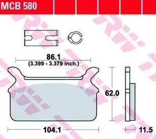 Promotion Plaquettes AR pour Harley Davidson FLST 1340 1986-1990