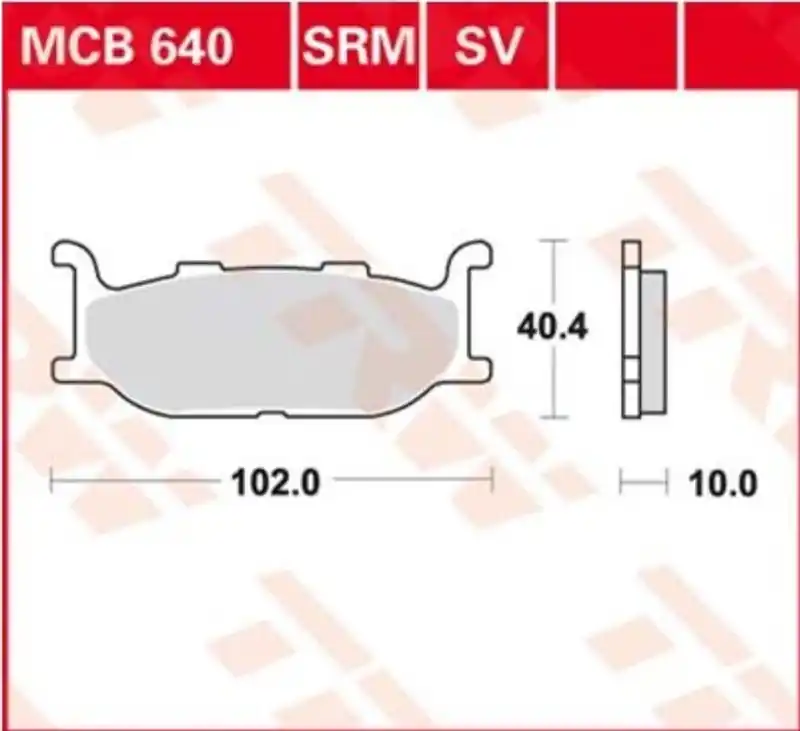 Super Prix Plaquettes AV pour Yamaha XV1100 Virago 1994-1998