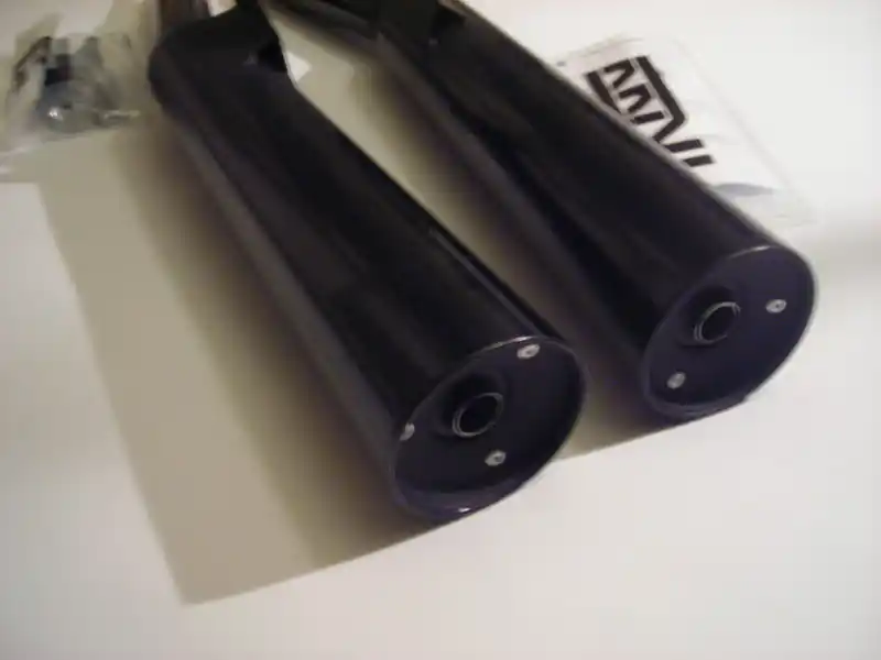 Mivv 2 silencieux noirs pour Yamaha XJ600 Meilleur Prix
