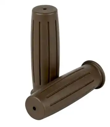 Livraison Express Poignées Vintage Ø 22 mm marron