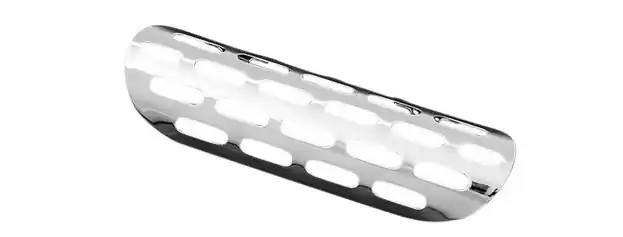 Marque Bouclier thermique d'échappement chromé 23 cm