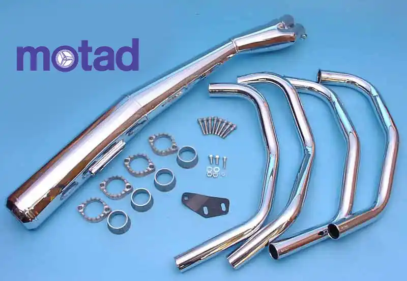 Certifié Motad ligne 4 en 1 Coudes inox pour GS 1000GL 1980/1982