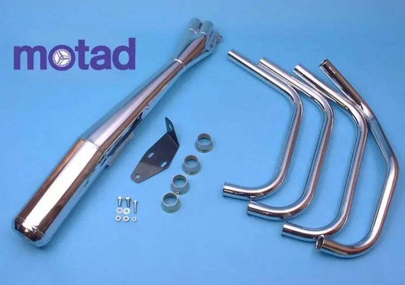 Ligne 4 en 1 Motad pour Kawasaki Z 550 KZ550B Remise