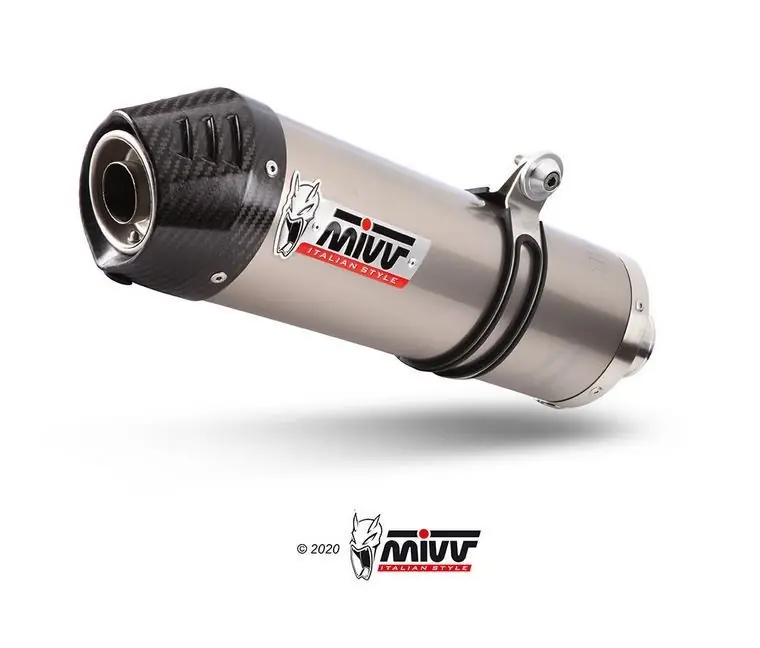 Bon Marché MIVV Silencieux ovale titane pour Honda CBF600 2008/2010