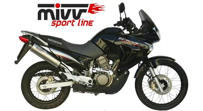 Mivv silencieux Sportline inox ovale pour XLV 650 RD11 2005/2007 Solde