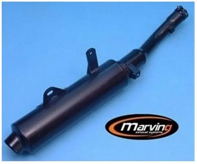 Silencieux Marving vernis noir pour XT 350 85/94 55V / 53V Meilleur Prix