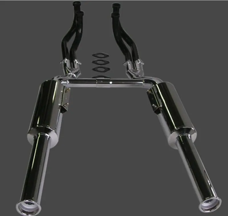 Haute Qualité Ligne 4 en 2 Marving en acier chromé pour Honda GL1100