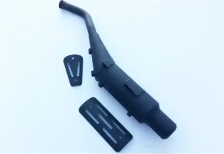 Marving silencieux vernis noir pour Suzuki DR500 de 1982/83 Prix Promo
